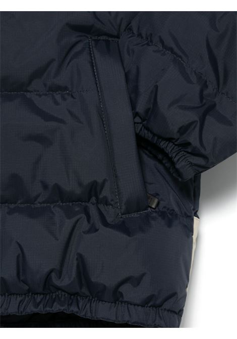 Giubbino con logo K-WAY KIDS | K6117YWA01 BLUE DEPTH/BEIGE GREY